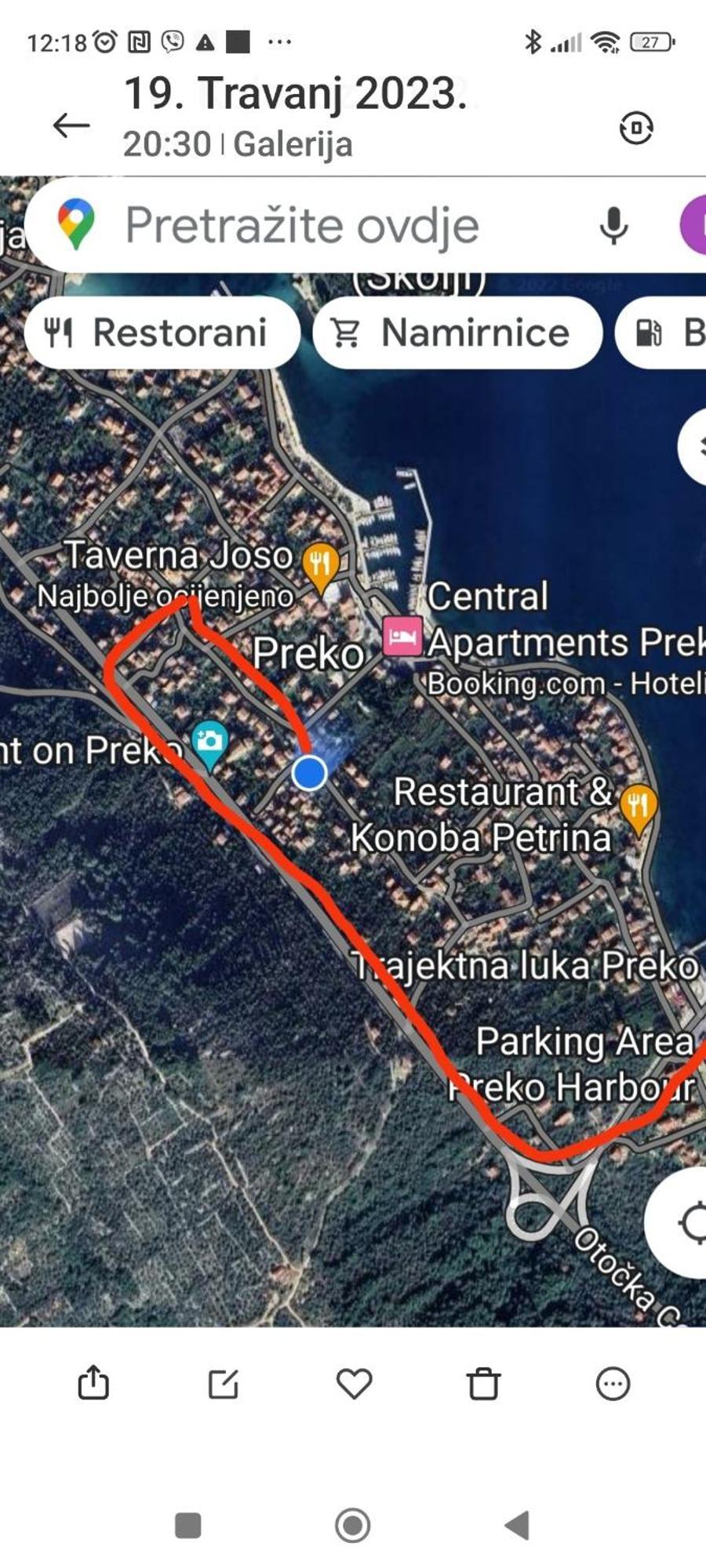Vila Podvršina1A Rosa Preko Exteriér fotografie